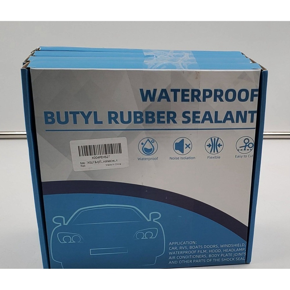 Butyl Sealant Tape, 13Ft Butyl Rubber Sealant Headlight Glue Sealant Rope for Au